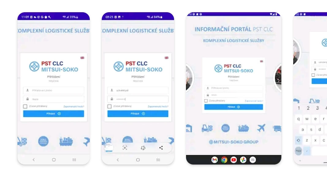PST CLC Mitsui-Soko spustila vlastní mobilní aplikaci pro řidiče přepravující kontejnery